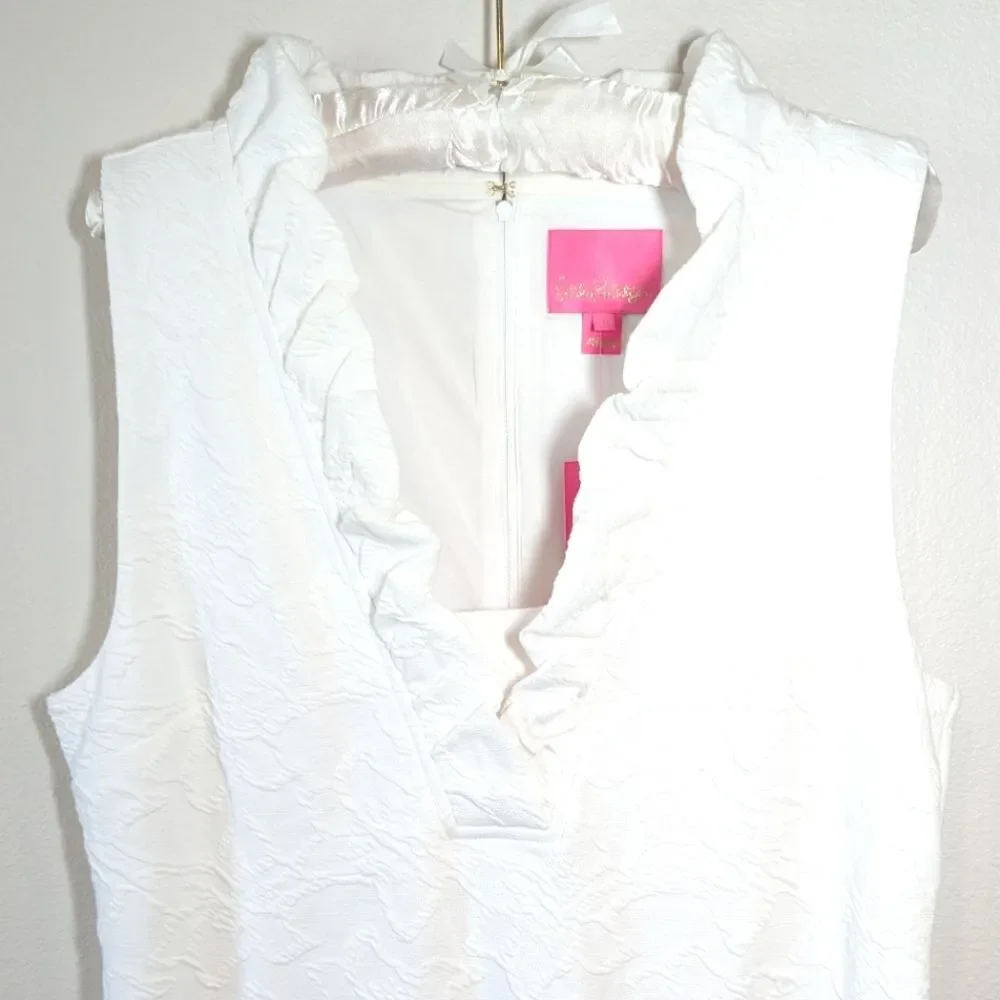 NWT Lilly Pulitzer Tisbury Mini Dress in Resort White - Picture 5 of 16